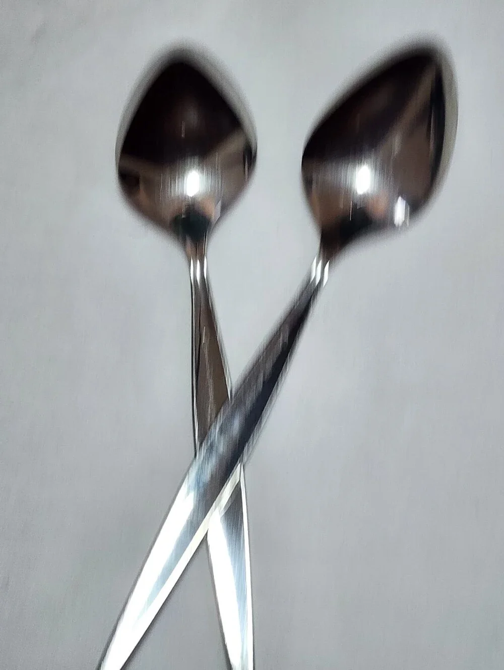 Oneida Community Venetia Stainless Steel Serving Spoons Lot Of 2 Dinnerware